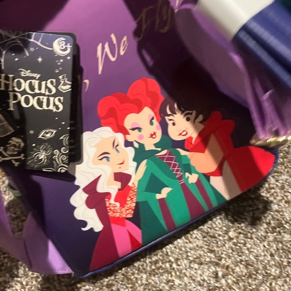 Disney Hocus Pocus Haunted House Loungefly Mini Backpack - Picture 5 of 6